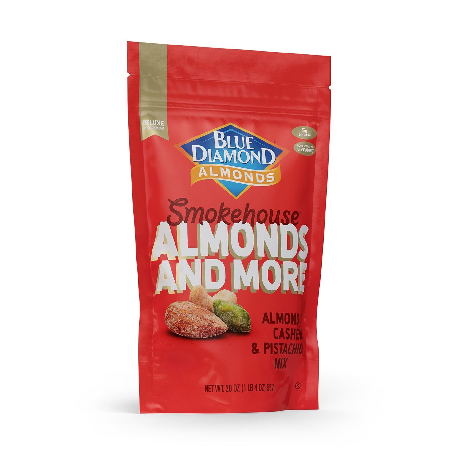 Blue Diamond Smokehouse Almonds and More, 20 Ounce