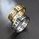 thumbnail image 2 of Anillo hueco de acero inoxidable para hombres y mujeres, diseño de runas huecas a la moda, Anillo de dedo antiestrés, anillos contra la ansiedad, nuevo, 2023, 2 of 4