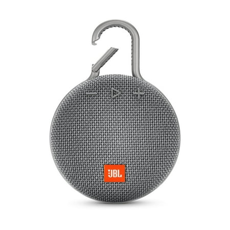 JBL - Clip 3 Portable Bluetooth Speaker - Gray