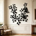 thumbnail image 5 of AYktou 6.7 Ft Halloween Garland, Artificial Hanging Eucalyptus Leaves Vine Twigs, Black Leave Fall Garland Faux Plants Table Decor Vines for Indoor Outdoor Backdrop Fireplace Christmas Party Decor, 5 of 6