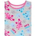 thumbnail image 2 of Blue's Clues Baby and Toddler Girl T-Shirt, Short, and Pants Pajama Set, 4-Piece, Sizes 12M-4T, 2 of 3