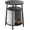BLACK, variant on Joxxoaa 2-in-1 Cat House End Table, Weatherproof Resin Pet Bed Nightstand for Small Spaces, Easy Assembly, Black/Gray,Independence Day