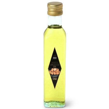 White Truffle Oil – 8.4 OZ – Extra Virgin Pure Olive Oil Cold Pressed from Italy – Vegan, Non-GMO, No MSG