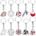 thumbnail image 5 of Collar de figuras de acción de Anime Naruto para niños, anillo, accesorios de Cosplay, Uzumaki, Zumaki, Shuriken, Kakashi, joyería, regalo de juguete, 5 of 5