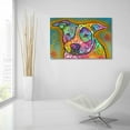 thumbnail image 6 of Epic Art 'JoJo' by Dean Russo, Acrylic Glass Wall Art, 36"x24", 6 of 8