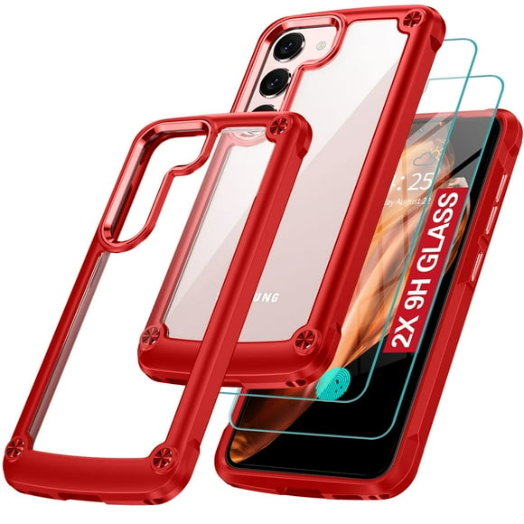 Funda + 2 Protectores de Pantalla Oterkin para Samsung Galaxy S23 Plus