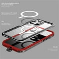 thumbnail image 4 of ELEHOLD Waterproof Case for iPhone 15 Pro,Built-in Screen Protector Full-Body Rugged Military Grade Shockproof IP68 Underwater Dustproof Heavy Duty Magnetic Case for iPhone 15 Pro 6.1",Red, 4 of 9