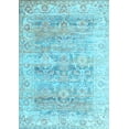 thumbnail image 1 of Ahgly Company Indoor Rectangle Persian Light Blue Traditional Area Rugs, 3' x 5', 1 of 4