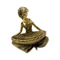 thumbnail image 1 of Estatuilla de señora africana, estatua de mujer con almacenamiento de llaves, arte coleccionable de resina, decoración creativa de mesa para entrada d 143x102x162cm, 1 of 9