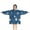 Blue Sun Moon, variant on Blue Sun Moon Cloud Pattern Blanket Hoodies for Kids 6-13YR Oversize Wearable Blanket Hoodies for Boys Girls Teens