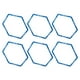 thumbnail image 2 of Anillo de entrenamiento hexagonal grueso, entrenador de fútbol deportivo, anillo de ejercicio para patios, 6 uds., 2 of 12