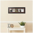 thumbnail image 2 of ArtToFrames Collage Photo Picture Frame with 5 - 4.25x5.5" Openings, Framed in Black with Maroon and Black Mats (CDM-3926-1409), 2 of 8