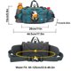 thumbnail image 5 of Hombres Mujeres Packle La Cintura Pack Multifuncional Fanny () Verde, 5 of 9