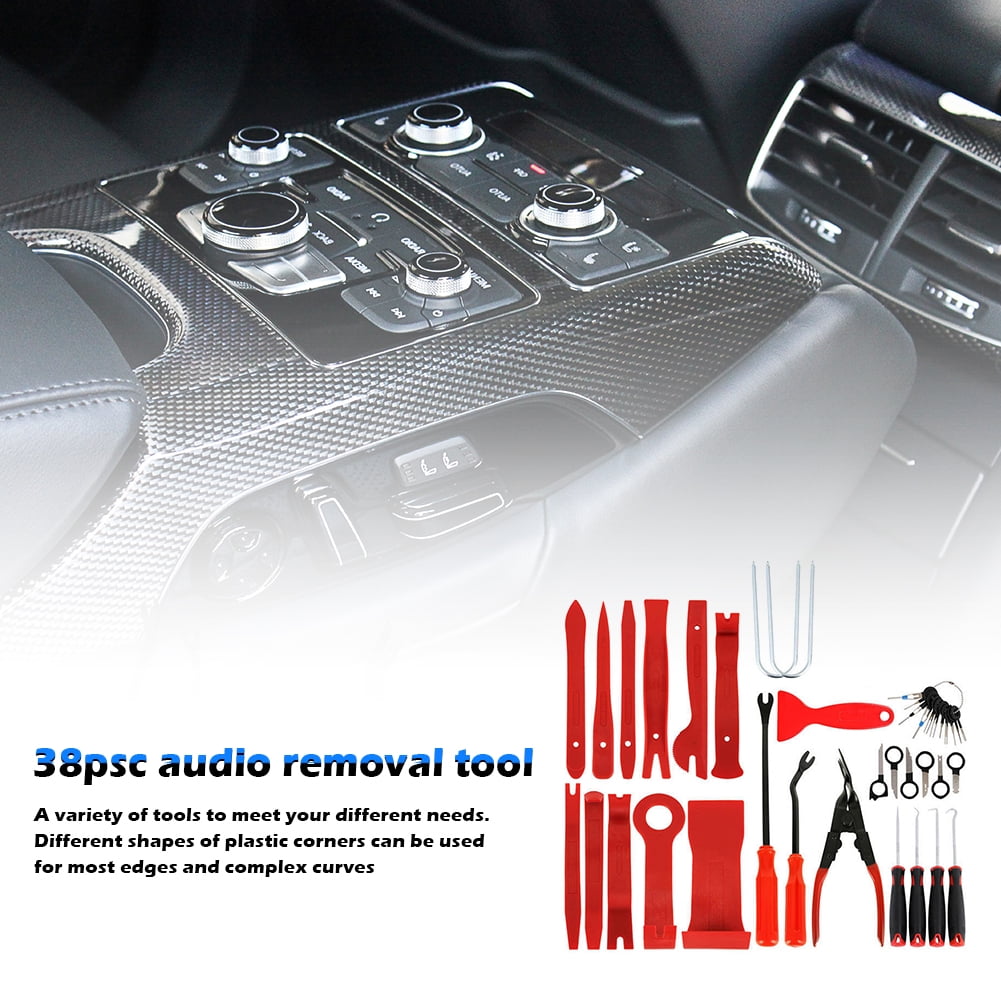 11PCS Pry Tools Car Center Console Audio Radio Dash Panel Clip Removal Installer