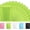Green, variant on 100 Pack Pink Mylar Packaging Bags Odor Proof Resealable Bags