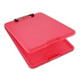 thumbnail image 2 of Slimmate Storage Clipboard, 1/2" Clip Capacity, Holds 8 1/2 X 11 Sheets, Red, 2 of 9
