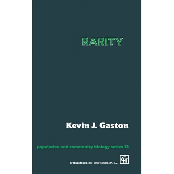 Population and Community Biology (Chapma Rarity, Book 13, (Paperback)