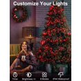 thumbnail image 4 of Luz de Navidad LED JXLEDAYY 403 pies 1000 Luces de Hadas Rojas, 4 of 8