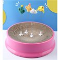 thumbnail image 2 of Amyove 1 Set Plush Spring Cat Stick Corrugated Paper Insert Cat Scratching Board Swing Cat Tumbler Toy, 2 of 9