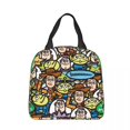 thumbnail image 3 of Bolsa térmica para almuerzo con diseño de Toy Story y cortes de patata, de gran capacidad, para picnic en la playa, 3 of 5
