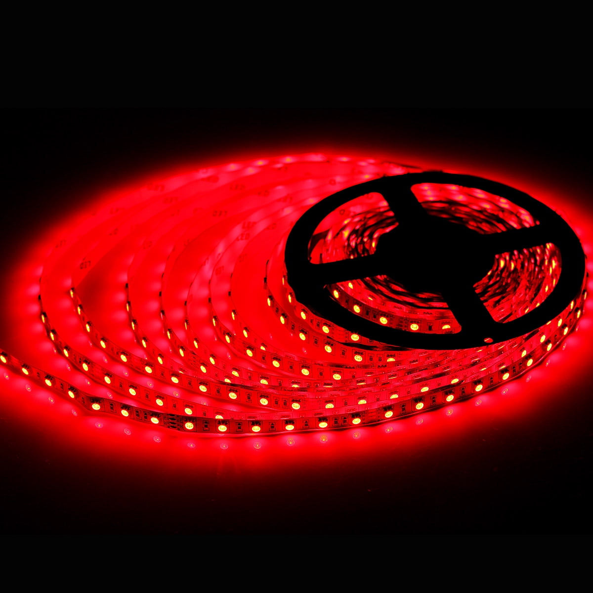 SUPERNIGHT 10M RGB 600LEDs Flexible 32.8ft SMD 5050 LED Strip Light Non-Waterproof + 44Keys IR Remote Control(24V)