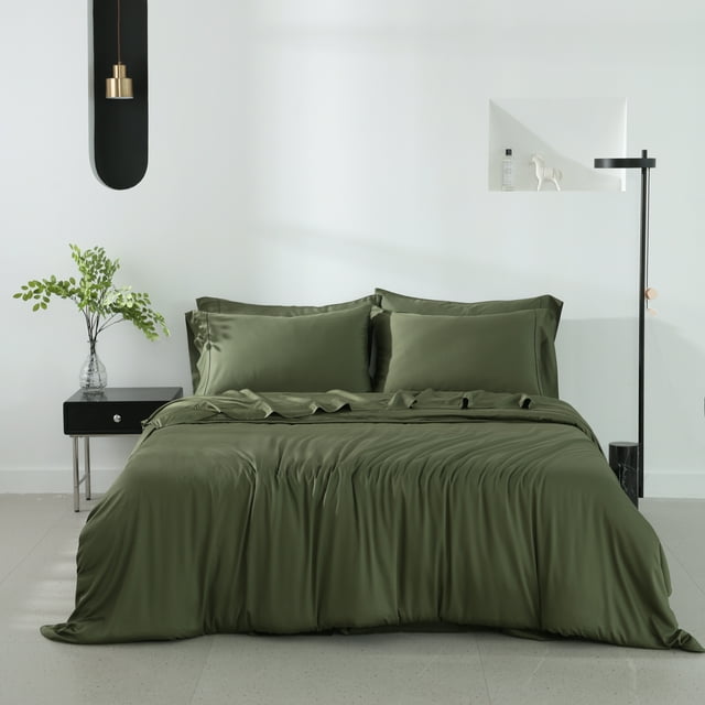 Twin Ducks Housse de Couette en Rayonne de Bambou