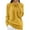 Yellow, variant on Lenpel Women's Turtleneck Sweaters Winter Warm Long Sleeve Casual Solid Knit Pullover Tops Fall Fashion Outfits