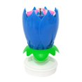 thumbnail image 4 of Velas de loto giratorias electrónicas Ehuebsd Doble capa Amarillo Libre de BPA, 4 of 9
