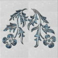 thumbnail image 1 of Ahgly Company Machine Washable Indoor Square Transitional White Smoke Area Rugs, 7' Square, 1 of 7