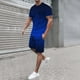 thumbnail image 2 of Playeras Negras Hombre Algodon Camiseta De Cuello Redondo Con Estampado De Playa De Verano Para Hombre Top Informal De Manga Corta, 2 of 4