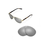 Walleva Titanium Polarized Replacement Lenses for Oakley Feedback Sunglasses