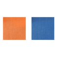 thumbnail image 1 of (Lot de 2) Torchons de Cuisine Premium Rinsvye Serviettes Neutres 3 Couleurs Orange Vert Bleu Chiffons et Serviettes Ensemble Chiffon Réutilisable Filet de Lavage, 1 of 4