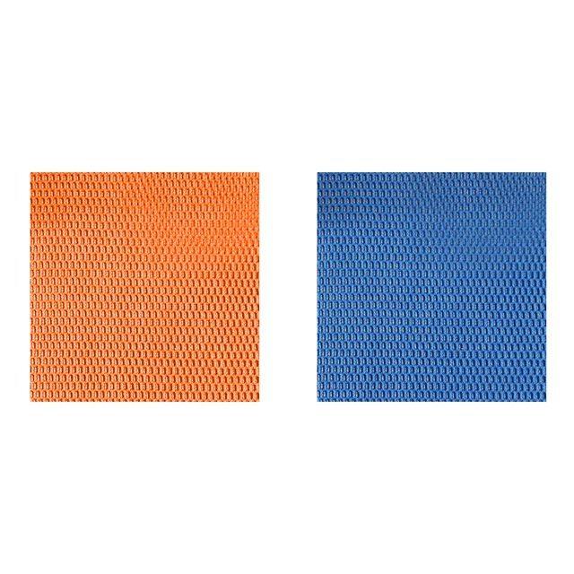 (Lot de 2) Torchons de Cuisine Premium Rinsvye Serviettes Neutres 3 Couleurs Orange Vert Bleu Chiffons et Serviettes Ensemble Chiffon Réutilisable Filet de Lavage