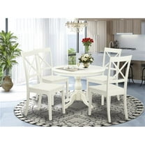 5 Piece Hartland Kitchen Furniture Set - Linen White