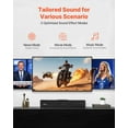 thumbnail image 4 of Barra de sonido VEVOR para Smart TV, 2.0 canales, barra de sonido compacta de 17 pulgadas, altavoces para TV y proyector, conexión Bluetooth AUX, control remoto, fácil configuración, 4 of 9