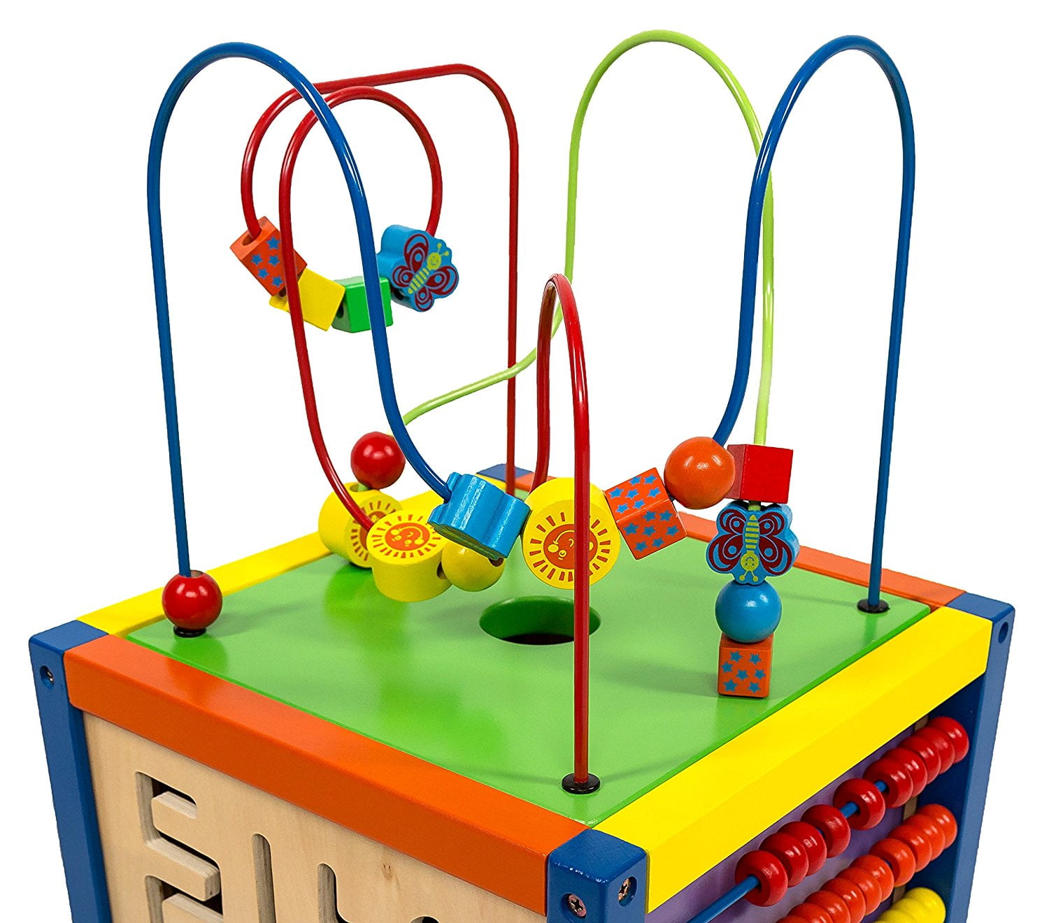 6 in 1 play cube activity center