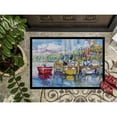 thumbnail image 3 of Carolines Treasures JMK1063MAT Paradise Yacht Club Sailboats Door Mat Indoor Rug or Outdoor Welcome Mat 18x27 Doormat, 3 of 4