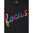 thumbnail image 2 of Athletic Works Girls Graphic T-Shirt with Short Sleeves, Sizes 4-18 & Plus, 2 of 3