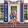 thumbnail image 5 of Moocorvic 4th of July Decor Banner Red, White, and Blue Patriotic Decorations Independence Day Themed Holiday Party Supplies, 5 of 6