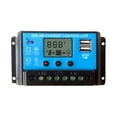 thumbnail image 1 of 20 Amp Intelligent Solar Charging Controller With LCD Display And USB Sockets, 12/24V Straight Lights ,Simple and Convenient to Set, 1 of 6