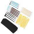 thumbnail image 2 of Clay Sculpting Tools Kit 33pcs Ball Stick Silicone Pen Portable Storage Bag DIY Making Modeling Clay Dotting Tools Kit, 2 of 5