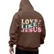 thumbnail image 3 of WILLBEST Sudaderas En Pareja Sudaderas con Capucha y Sudaderas para Hombre Sudadera con Capucha Informal Holgada con Estampado De Letras para Uso Diario Otoño Invierno Ropa De Calle Cómoda Grande, 3 of 3