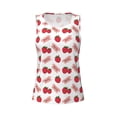 thumbnail image 4 of Easygdp Strawberry Women's Workout Tank Top, Running Top, Hiking Shirt, Quick-Dry for Running, Yoga, Hiking - Medium, 4 of 9
