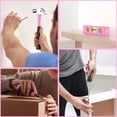 thumbnail image 4 of PULITUO 20V Cordless Pink Drill Kit, 238-Piece Tool Box, Electric Drill Driver with Battery, 2 Speeds, 21+1 Clutch, LED Light, Lady's Home Repair Set, 4 of 8