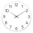 thumbnail image 1 of Relojes de pared silenciosos simples de estilo nórdico para decoración del hogar, reloj con pilas, adorno con temporizador de diseño moderno, 1 of 5