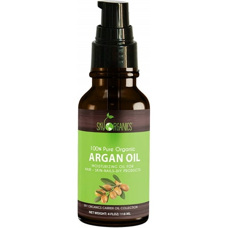 6 Pack - Sky Organics  Sky Organics Best Moroccan Argan Oil By Sky Organics: Unrefined - 4 OZ 1 