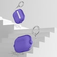 thumbnail image 6 of for Airpods case Clear,Shockproof Clear Case for AirPod 1st & 2nd Gen case,Full Protective Soft TPU Drop Protection Accessories Case with Keychain Charging Case for Women Girls Men,Purple, 6 of 6