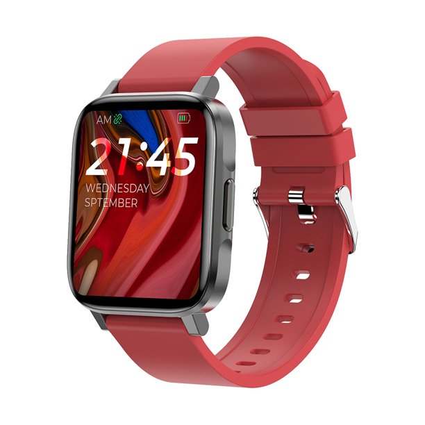 Bluetooth Smartwatch Pulsera Podómetro 1.7 Pantalla HD Ritmo cardíaco Sueño Monitor de salud Pulsera inteligente