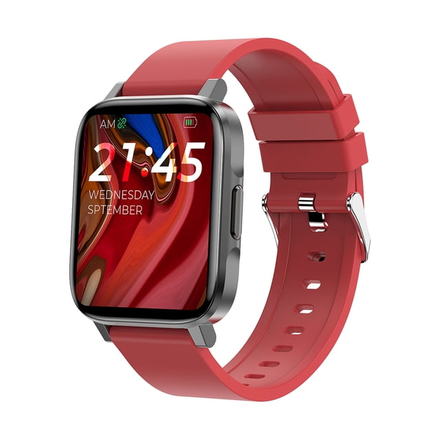 Bluetooth Smartwatch Pulsera Podómetro 1.7 Pantalla HD Ritmo cardíaco Sueño Monitor de salud Pulsera inteligente