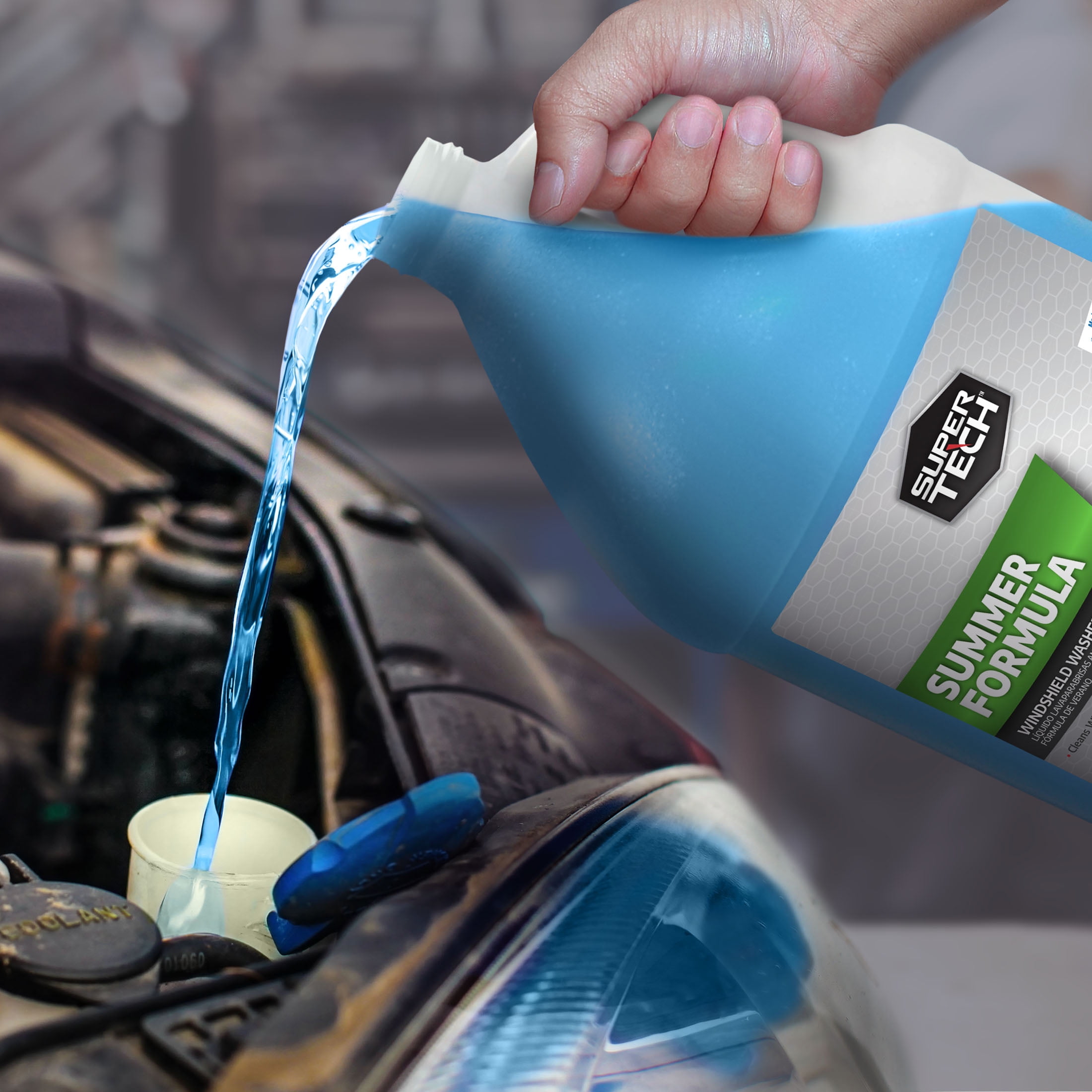 UltraVision Windshield Washer Fluid - Advanced Formula for Crystal-Clear  Vision in Weather Conditions +32F - Streak free, Able to use in all  weather